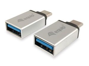 EQUIP / Adapter, USB-C-USB-A talakt, 2 db, EQUIP
