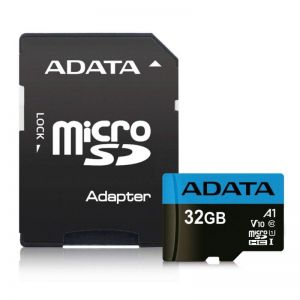 A-Data / 32GB microSDHC Premier UHS-I Class10 V10 A1 + adapterrel