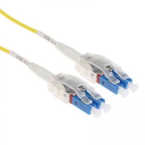 ACT / Singlemode 9/125 OS2 Polarity Twist fiber cable with LC connectors 0, 5m Yellow