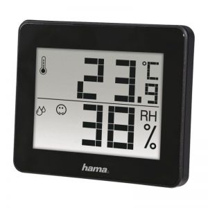 Hama / TH-130 Thermo / Hygrometer Idjrs lloms Black