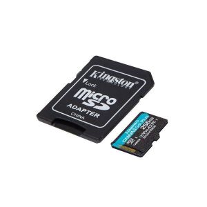 Kingston / 256GB microSDXC Canvas Go! Plus 170R A2 U3 V30 Card + adapterrel