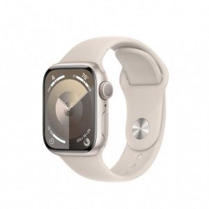  / Apple Watch S9 GPS 41mm Starlight Alu.Case/Starlight Sport Band S/M