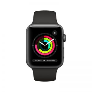  / Apple Watch S3 GPS+Cellular 42mm A.szrke tok, fekete szj