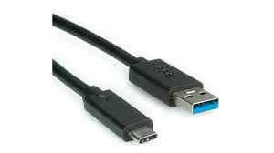  / Roline USB 3.1 C/M - A/M 3.0 0,5m fekete kbel