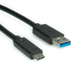  / Roline USB 3.1 C/M - A/M 3.0 1m fekete kbel