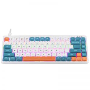 Tracer / FINA 84 GameZone Red Switch Rainbow Mechanical Keyboard White/Blue US