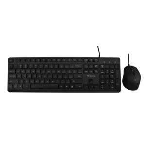 V7 / CKU350 USB Keyboard and Mouse Combo Black US