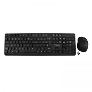 V7 / CKW350 Wireless Keyboard and Mouse Combo Black UK