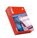 APLI Etikett, mtrixnyomtatkhoz, 3 plys, 88,9x23,3 mm, APLI, 18000 etikett/csomag