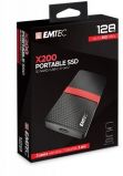 EMTEC SSD (kls memria), 128GB, USB 3.2, 420/450 MB/s, EMTEC 