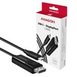 AXAGON RVC-DPC USB-C > DisplayPort cable 1, 8m Black