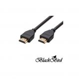 BlackBird HDMI male/male sszekt 4K 20m Black