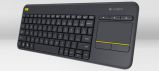 Logitech K400 Plus Wireless Touch Keyboard Black HU