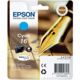 Epson 16 Cyan eredeti tintapatron (T1622)