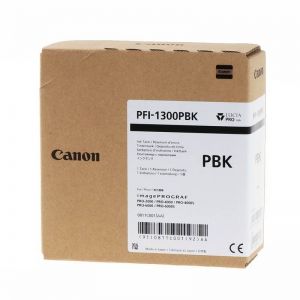  / Canon PFI1300 Photo Black Cartridge (Eredeti)
