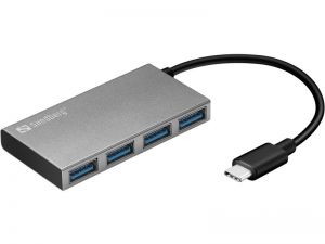  / Sandberg USB-C to 4 xUSB 3.0 Pocket Hub