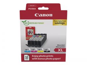  / Canon CLI-581XL Tintapatron Multipack Photo 4x8,3 ml