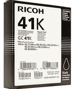 Ricoh / Ricoh SG2100 gl Black GC-41KL (Eredeti)