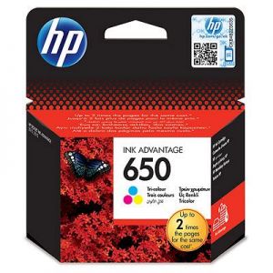 HP / HP 650 színes eredeti tintapatron CZ102AE