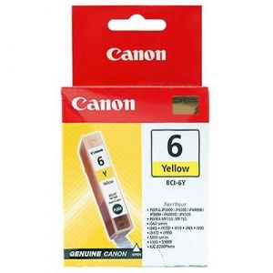 Canon / Canon BCI-6 Yellow eredeti tintapatron