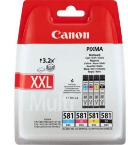 Canon / Canon CLI-581XXL Patron MULTIPACK C/M/Y/Bk /eredeti/
