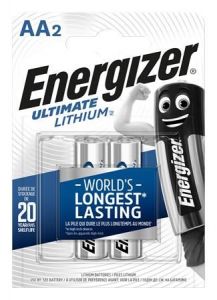 ENERGIZER / Elem, AA ceruza, 2 db, Ltium, ENERGIZER 
