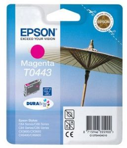 Epson / Epson T0443 Magenta eredeti tintapatron