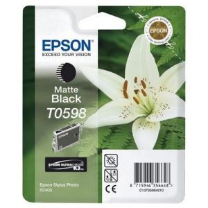  / Eredeti Epson T059840 Ink cartridge, matte black akcis, lertkelt