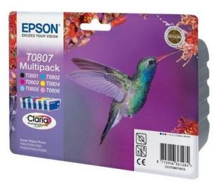 Epson / Epson T0807 eredeti tintapatron multipack