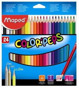 MAPED / Sznes ceruza kszlet, hromszglet, MAPED 