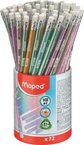 MAPED / Grafitceruza radrral, ceruzatart, HB, hromszglet, MAPED 