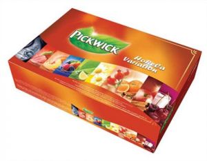 PICKWICK / Tea vlogats, 70x2 g + 10x1,75 g, 20x1,5 g, 100 db, PICKWICK 