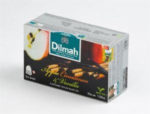 DILMAH / Fekete tea, 20x1,5g, DILMAH, alma-fahj-vanlia
