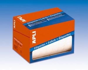 APLI / Etikett, 25 mm kr, kzzel rhat, tekercsben, APLI, 2400 etikett/csomag