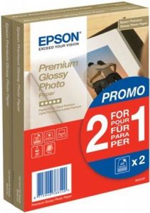 Epson / Epson 10x15 Premium Fnyes Fotpapr 2x40Lap 255g (Eredeti)