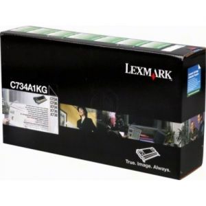 Lexmark / Lexmark C734, X734 Black 8K eredeti toner (C734A1KG)