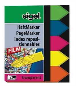 SIGEL / Jellcmke, manyag, 5x40 lap, 12x45 mm, SIGEL 