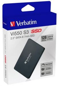 VERBATIM / SSD (bels memria), 128GB, SATA 3, 430/560MB/s, VERBATIM 