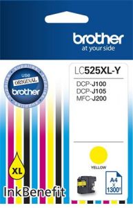 Brother / Brother LC525XL Yellow eredeti tintapatron