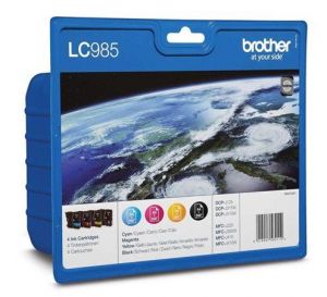 Brother / Brother LC985 tintapatron csomag CMYK (Eredeti)