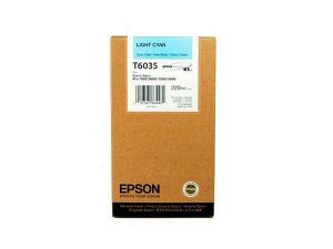 Epson / Epson T6035 Patron Light Cyan 220ml (Eredeti)