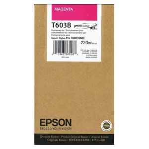 Epson / Epson T603B Patron Magenta 220ml (Eredeti)