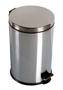 Egyb / Pedlos szemetes, rozsdamentes acl, kivehet manyag vdrrel, 5 liter