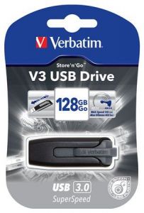 VERBATIM / Pendrive, 128GB, USB 3.2, 80/25 MB/s, VERBATIM 