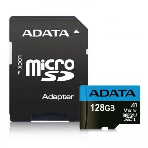 A-Data / 128GB microSDXC Premier UHS-I Class10 V10 A1 + adapterrel