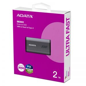 A-Data / 2TB USB Type-C SE880 Titanium Grey