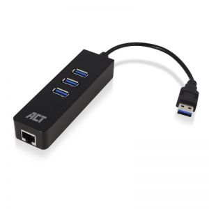 ACT / AC6310 USB Hub 3.2 with 3 USB-A ports and ethernet