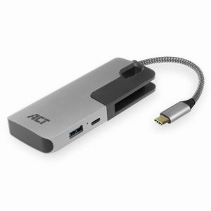 ACT / AC7052 USB-C Hub 3 port with CardReader Grey