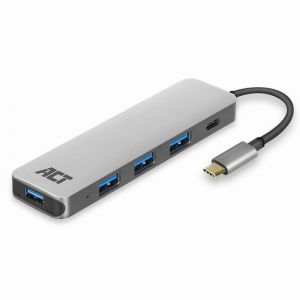 ACT / AC7053 USB-C Hub 4 port Grey