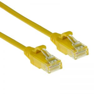 ACT / CAT6 U-UTP Patch Cable 0, 25m Yellow